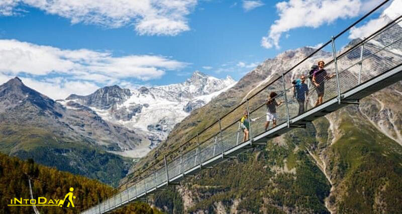 پل چارلز کونن سوئیس محبوب ترین پل معلق جهان