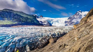 غار یخ اسکافتافل ایسلند