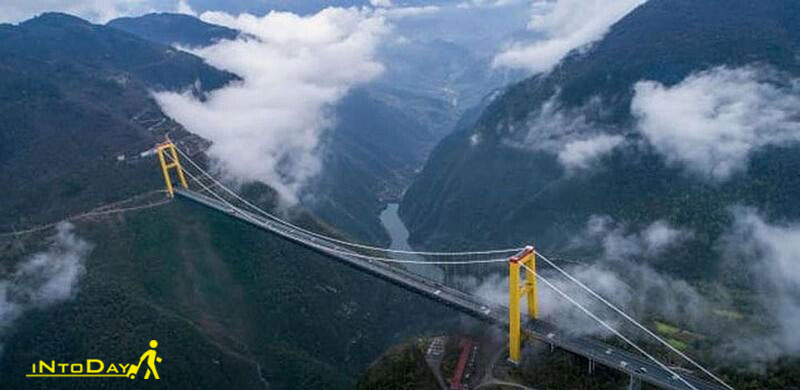پل سیدو چین ، بلندترین پل معلق دنیا