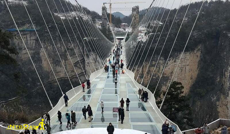 پل لیانجیانگ چین ، مرتفع ترین پل معلق شیشه ای دنیا