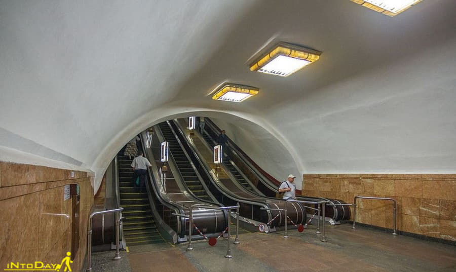 ایستگاه متروی آرسنالنا کیف عمیق ترین متروی جهان