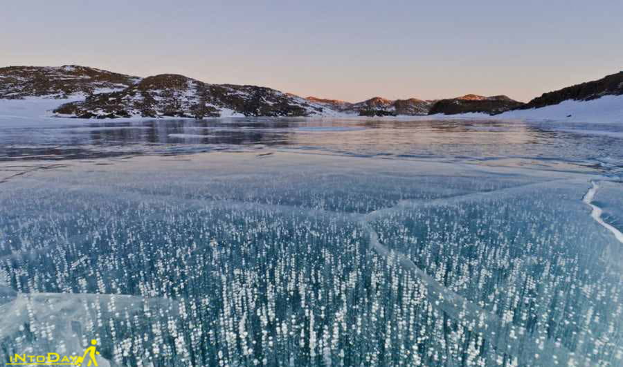 دریاچه دروژبی قطب شمال
