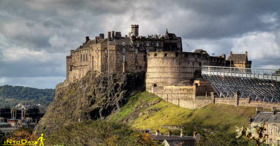 قلعه ادینبرگ اسکاتلند