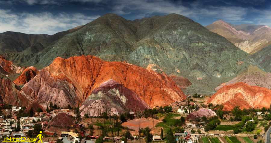 عکس کوه های رنگی آرژانتین