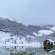 روستای استخرگاه در زمستان