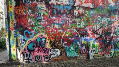 دیوار جان لنون پراگ