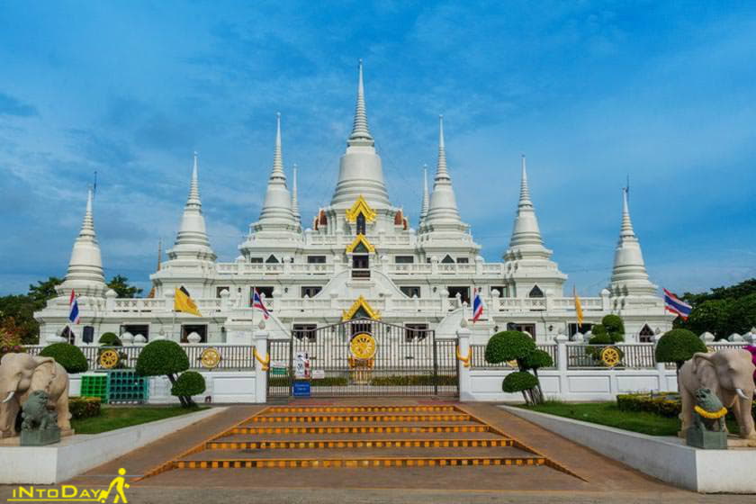 معماری زیبای معبد آسوکارام ساموت پراکان