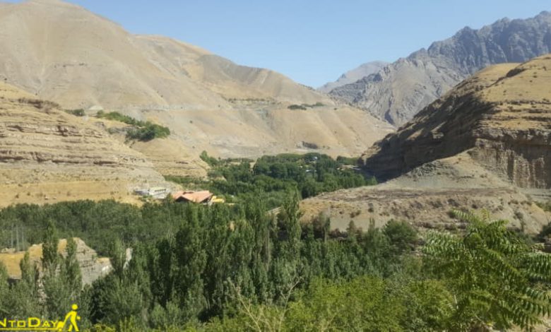 روستای ارنگه کرج جاده چالوس