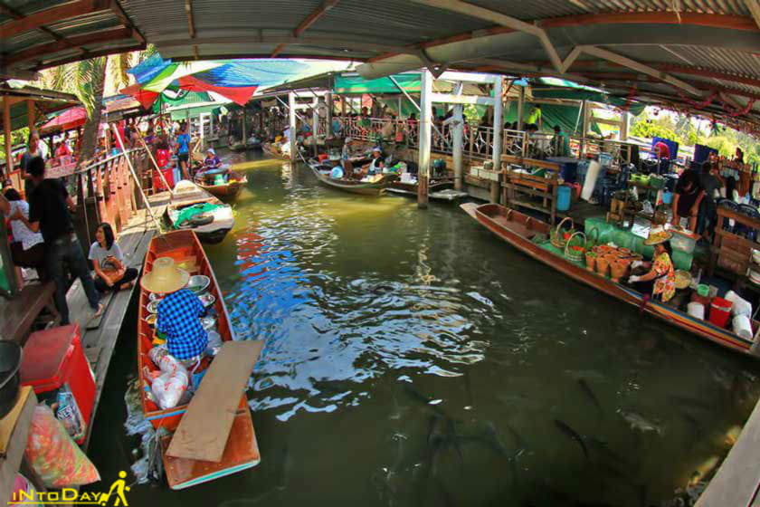 بازار شناور تالینگ چان بانکوک