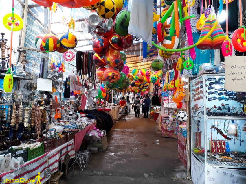 بازارچه امامزاده حمزه علی کلبی بک بروجن