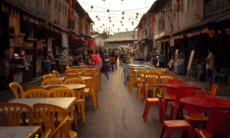 بازار شبانه سینیاوان کوچینگ مالزی