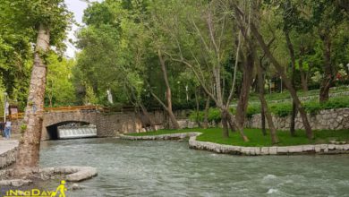 دریاچه پارک وکیل آباد مشهد