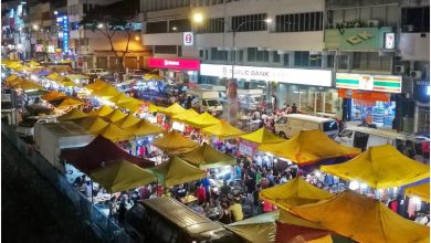 بازار شبانه تامان کانوت کوالالامپور