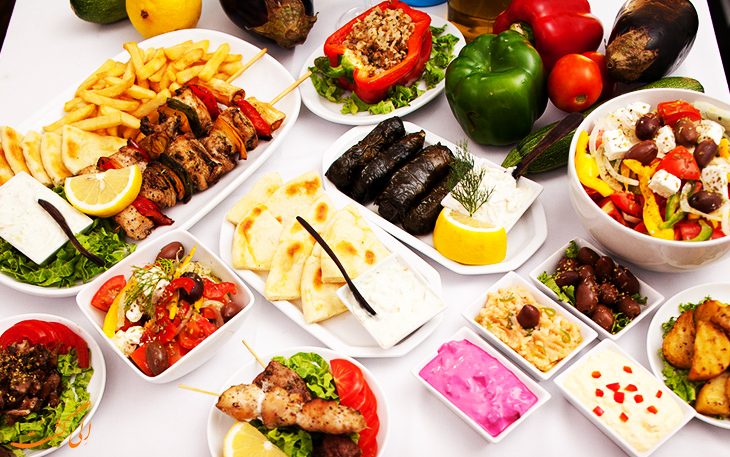 غذاهای یونانی