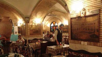 رستوران مجموعه تاریخی حمام گپ خرم آباد
