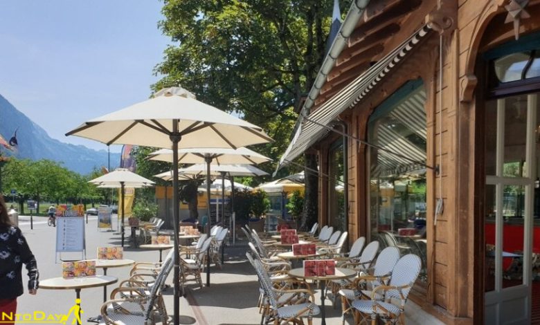 کافه رستوران های پارک هوهه مت اینترلاکن سوئیس