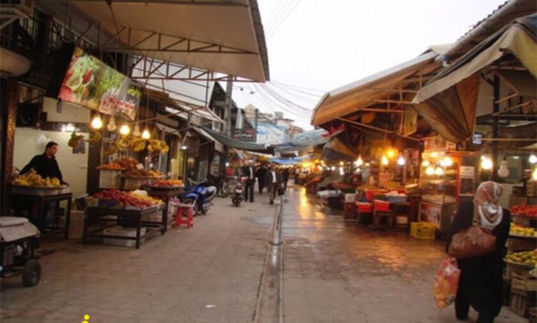 بازار محلی لاهیجان