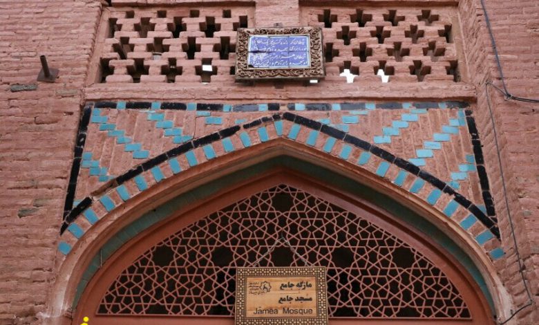 سردر مسجد جامع ابیانه