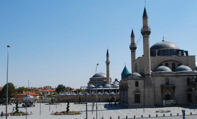 محوطه بیرونی مسجد سلطان سلیم