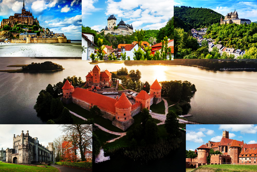 زیباترین قلعه های قرون وسطایی جهان