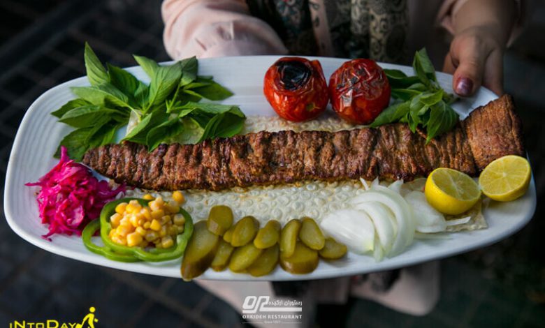 غذاهای ایرانی در رستوران ارکیده شعبه آرژانتین