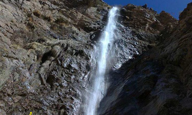 آبشار سرانکوه جبال بارز جیرفت