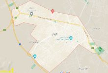 نقشه آنلاین شهر کاشان