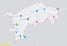نقشه آنلاین شهر قمصر