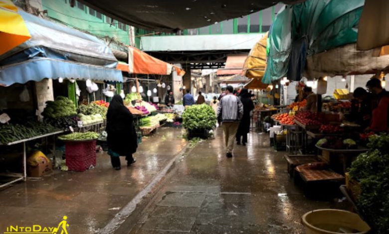 عکس زیبا از بازار نعلبندان