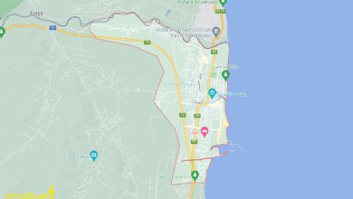 نقشه آنلاین شهر آستارا