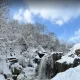 آبشار ماسوله در زمستان