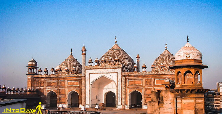 2- مسجد جامع آگرا - Agra Jama Masjid