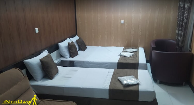 اتاق سه تخته هتل حافظ تهران