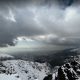 قله کلکچال در زمستان