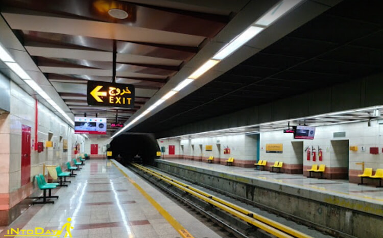 خط 4 متروی تهران به سمت فرودگاه مهرآباد