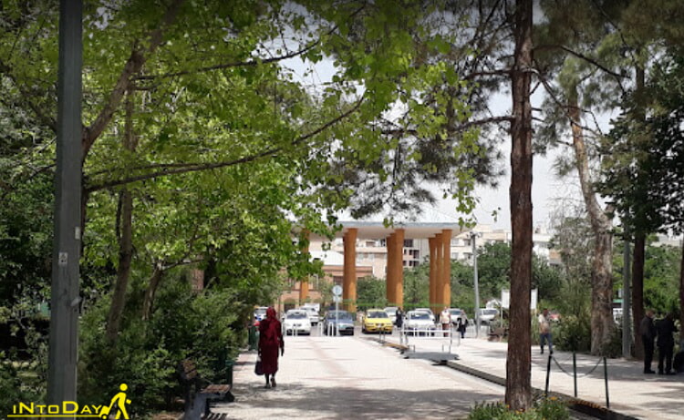 ورود باغ سلیمانیه خیابان سهیل