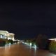 عمارت عالی قاپو اصفهان در شب