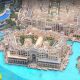 عکس هوایی از پارک برج خلیفه