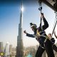 طناب معلق عرشه رصد شیشه‌ای هتل ادرس اسکای ویو دبی