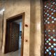 پنجره‌های چوبی مسجد ایران‌مال همچون مسجد النبی