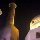 گنبد مسجد و مصلای پایین خیابان مشهد