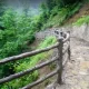 مسیر پیاده روی آبشار شیله وشت
