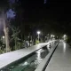 پارک هشت بهشت اصفهان در شب