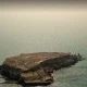 عکس هوایی از جزیره ناز