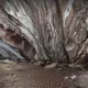 رگه‌های چند میلیون ساله در غار نمکدان قشم