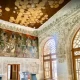 سقف چوبی و آینه کاری کاخ سلیمانیه