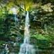 آبشار آلوبن در بهار
