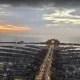 تماشای جزایر نخل دبی از استخر اینفینیتی