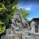 آبشار مصنوعی باغ رستوران برکه رامسر