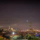 نمای استانبول از تپه چاملیجا در شب